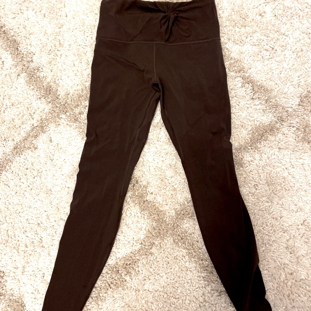 Lululemon scrunched waist leggings